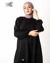 Half moon pleated