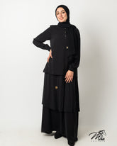 Layers Pleated Grace Abaya