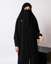 Square Scarf Included Lathma Niqab