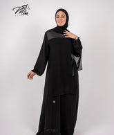 Satin Touch Whisper Abaya