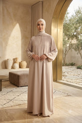 Moon Beige Abaya