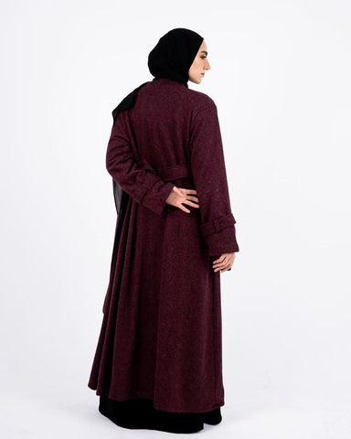Timeless Burgundy Coat