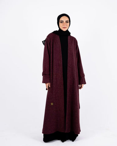 Timeless Burgundy Coat