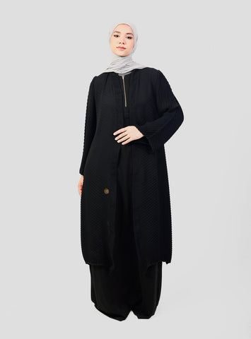 The Aura Pleated Cardigan