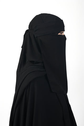 Black Niqab Without Tenda