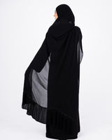 Luxury Pleated Hijab Strass