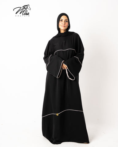 Ivory Touch Abaya
