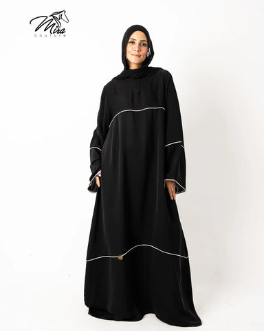 Ivory Touch Abaya