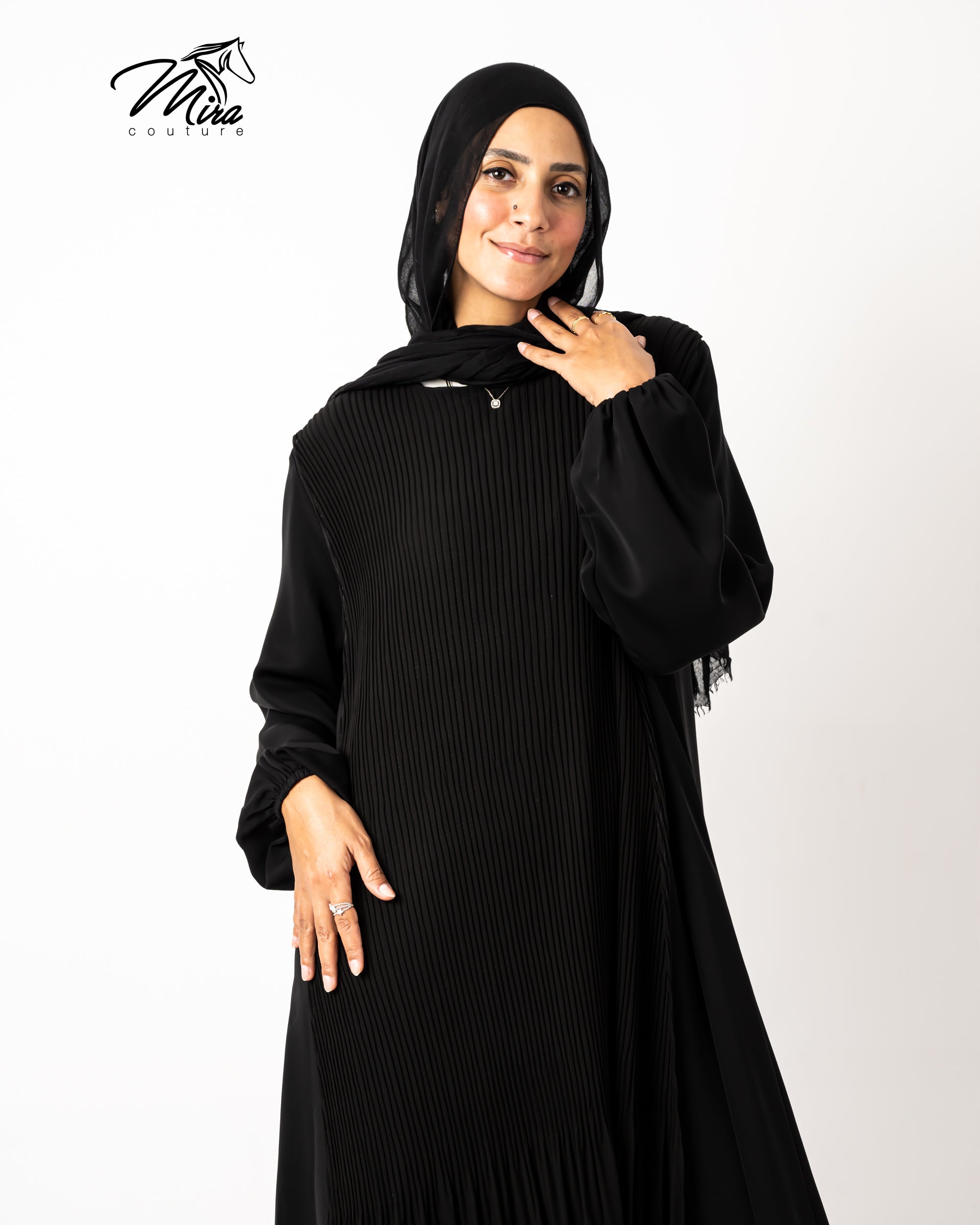 Crystal Veil Abaya