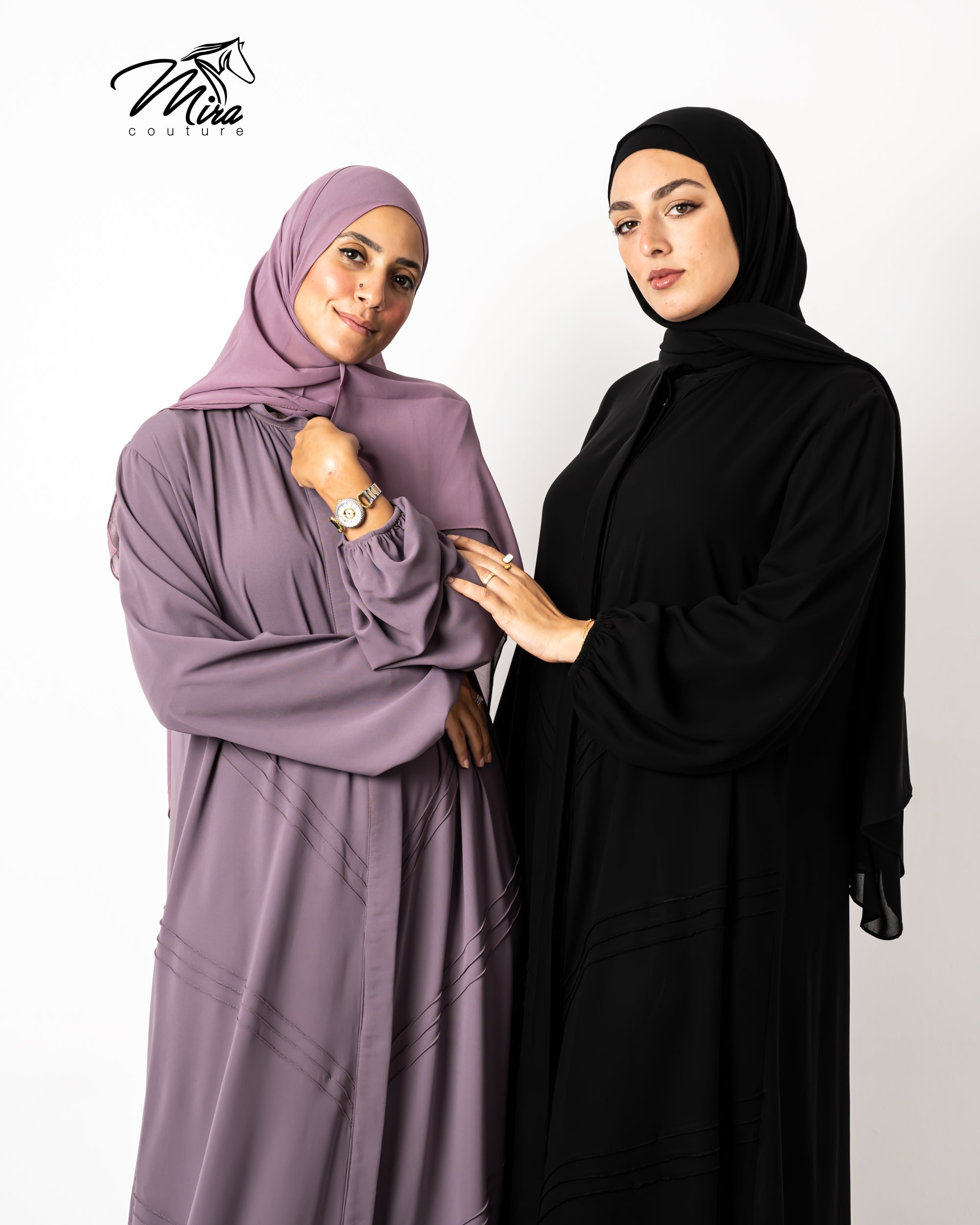 Purple Cashmere Abaya