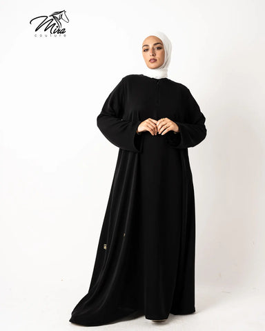 Cloche Silk Abaya