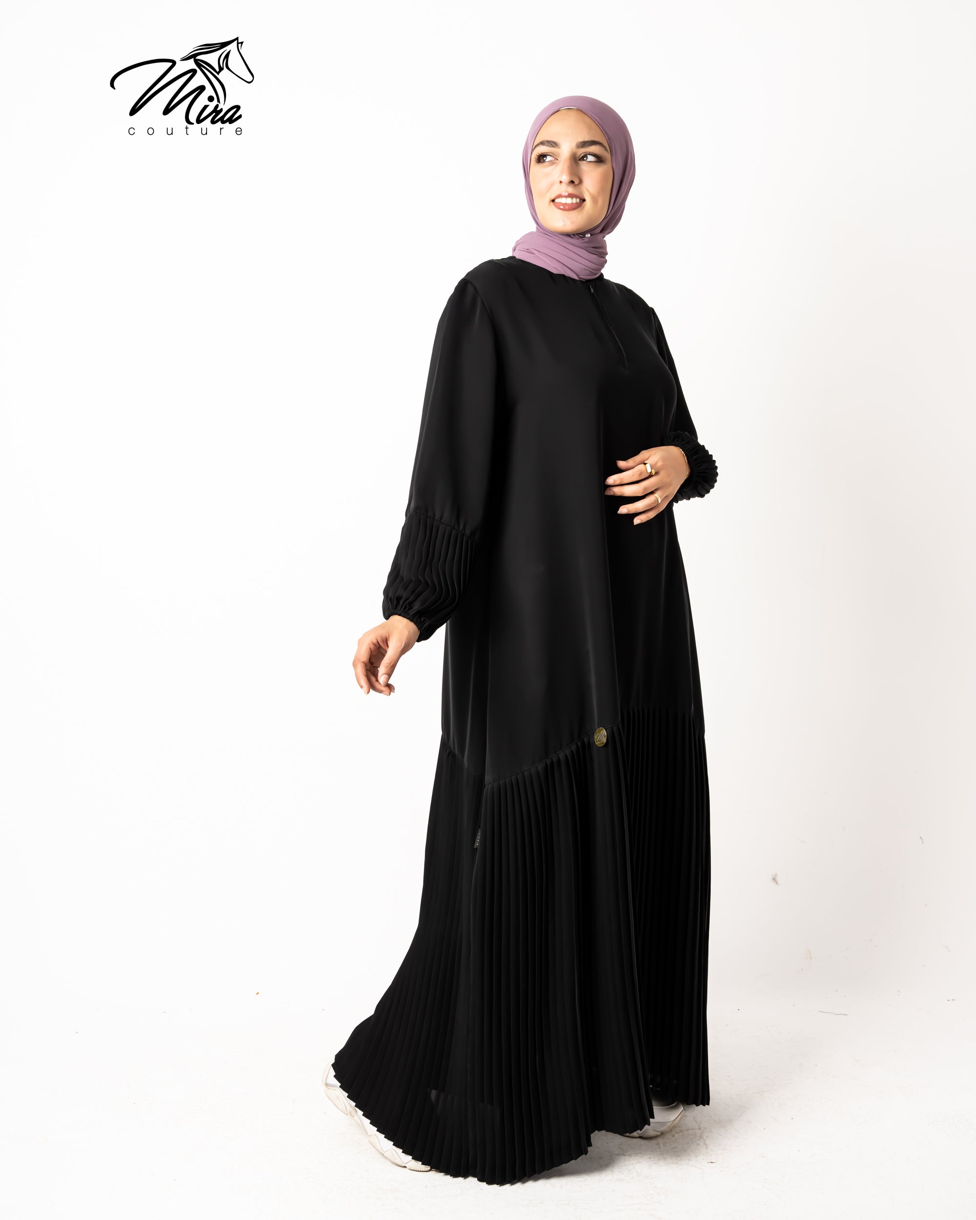 Cloche Silk Abaya