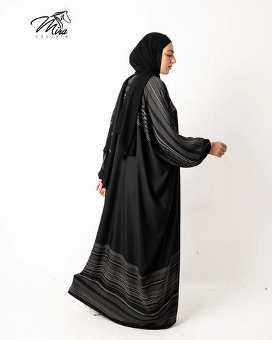 Silk Butterfly Abaya