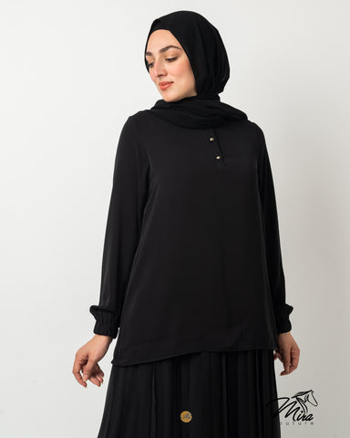 Layers Pleated Grace Abaya