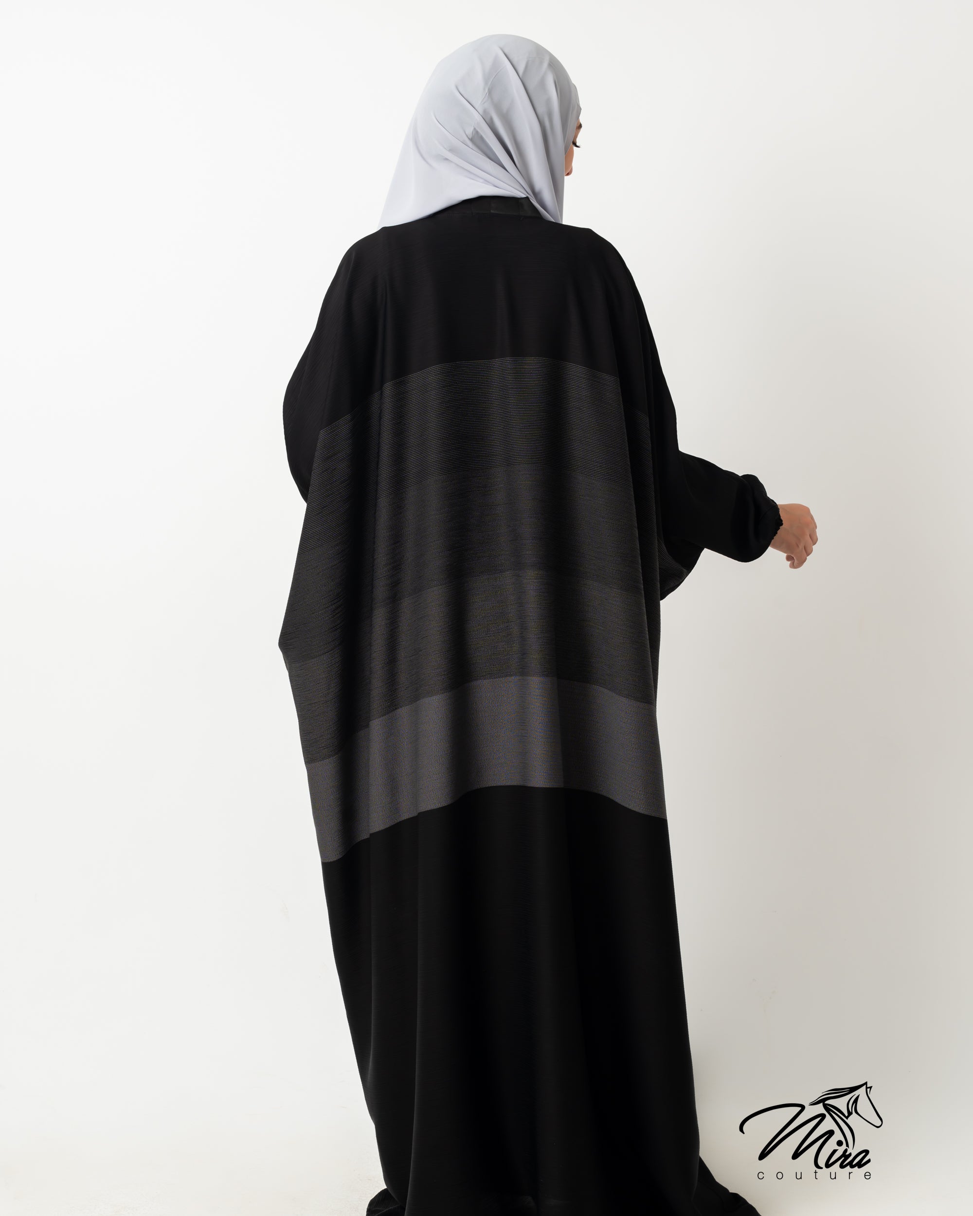 Midnight butterfly Abaya