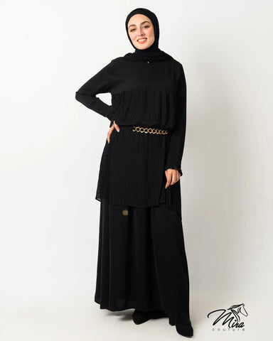 Imperial Pleated Abaya