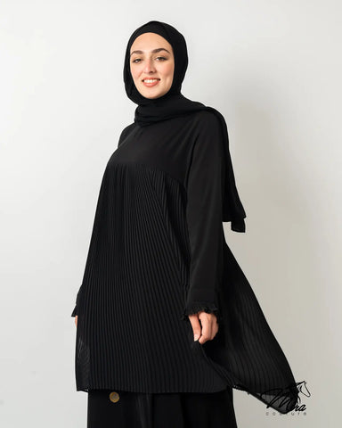 Imperial Pleated Abaya