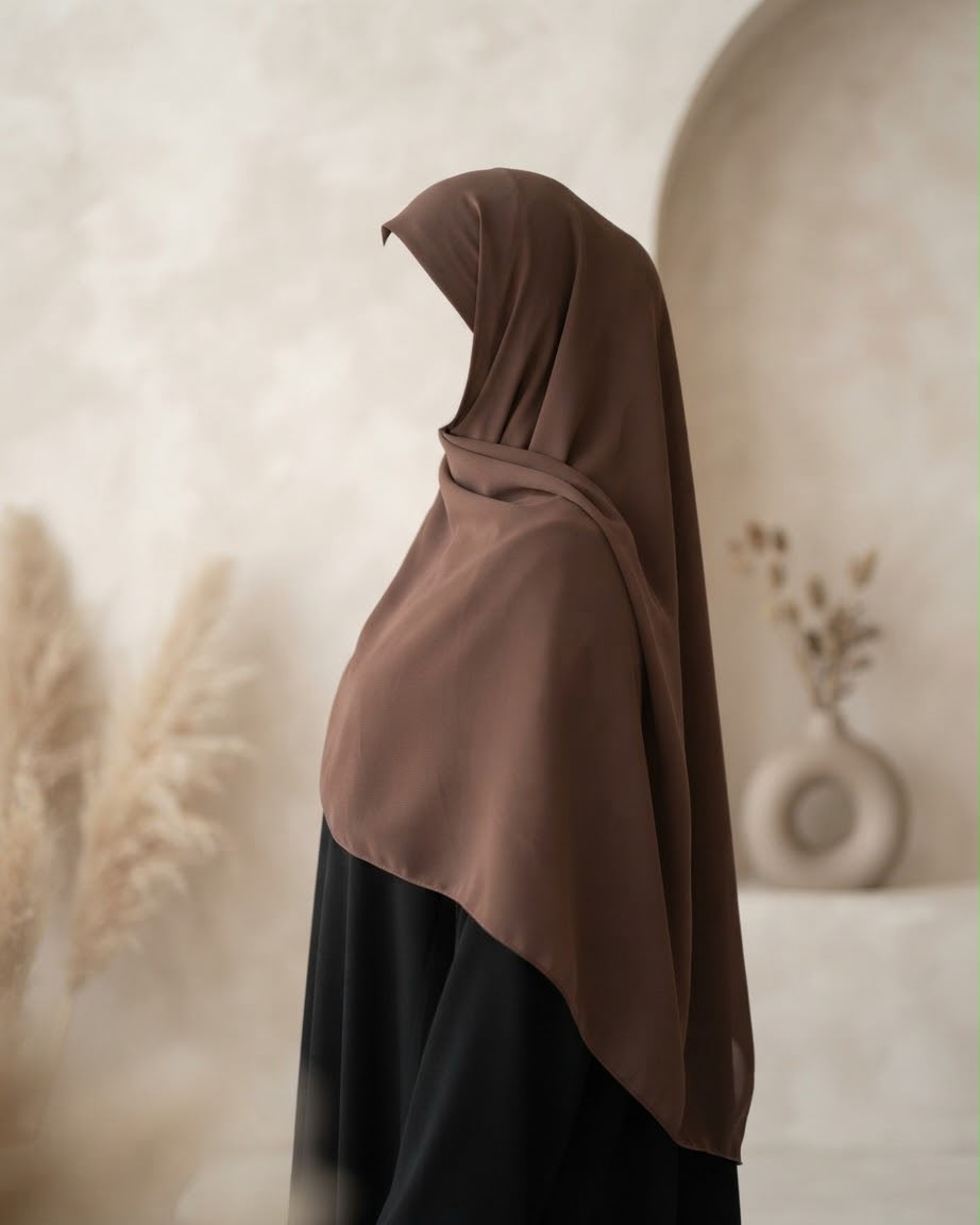 Pure Brown Hijab