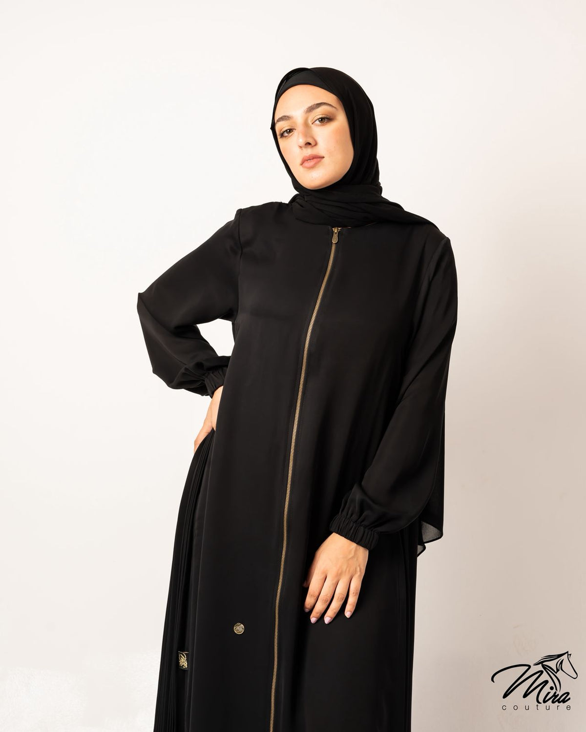 The Elara Side Pleats